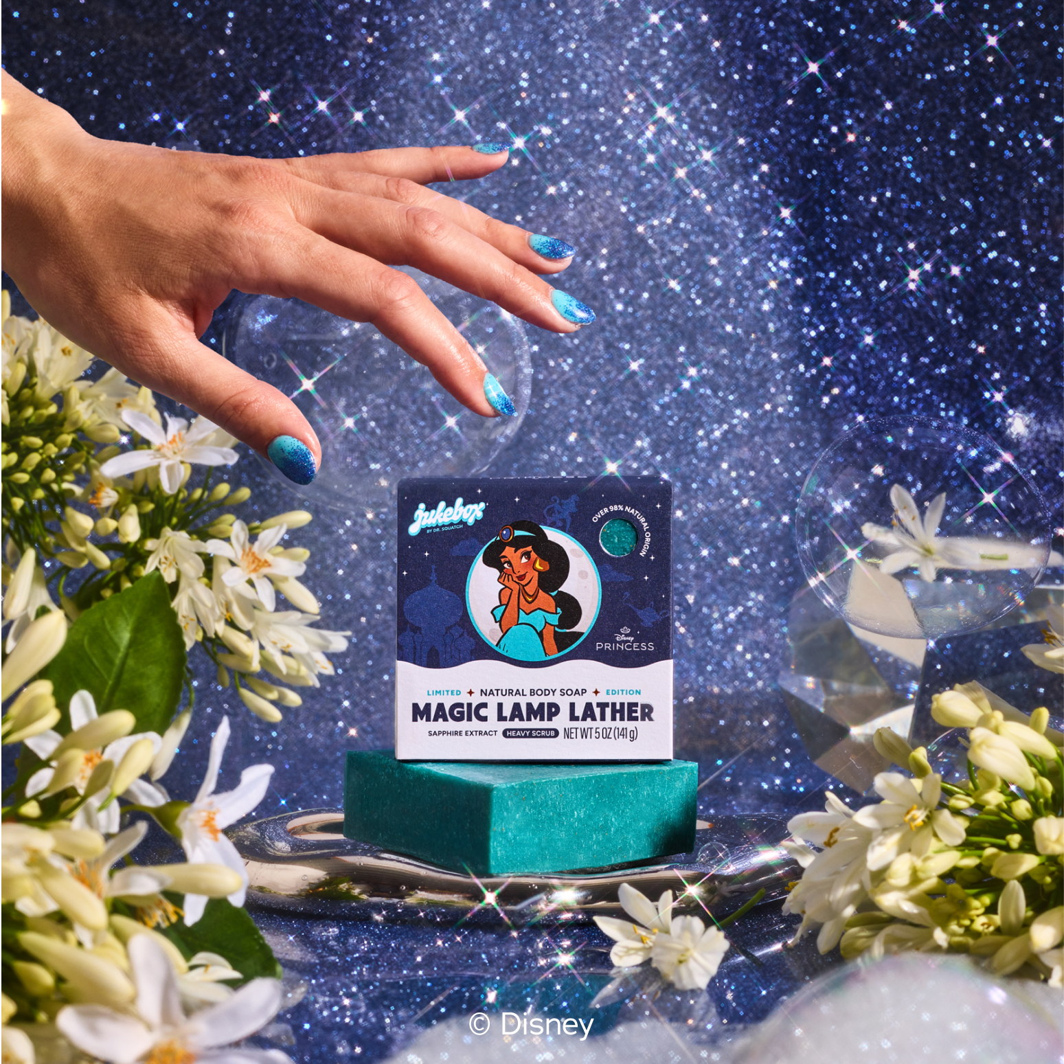 Jukebox Magic Lamp Lather Body Soap 6 Pack