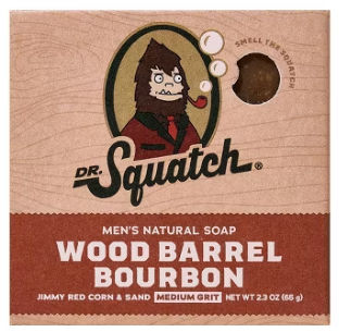 Wood Barrel Bourbon 2.3oz Mini Soap
