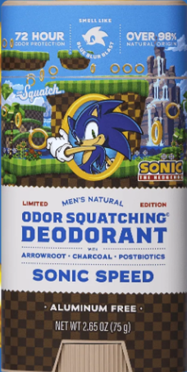 Sonic Speed 2.65oz Deodorant