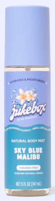 Jukebox Sky Blue Malibu Body Mist