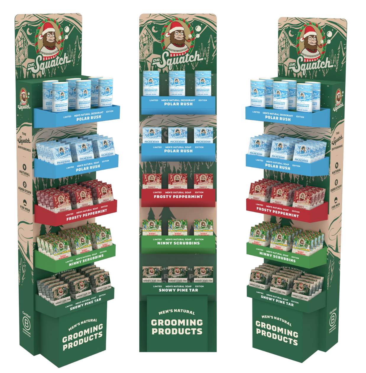 Holiday 54ct Shipper