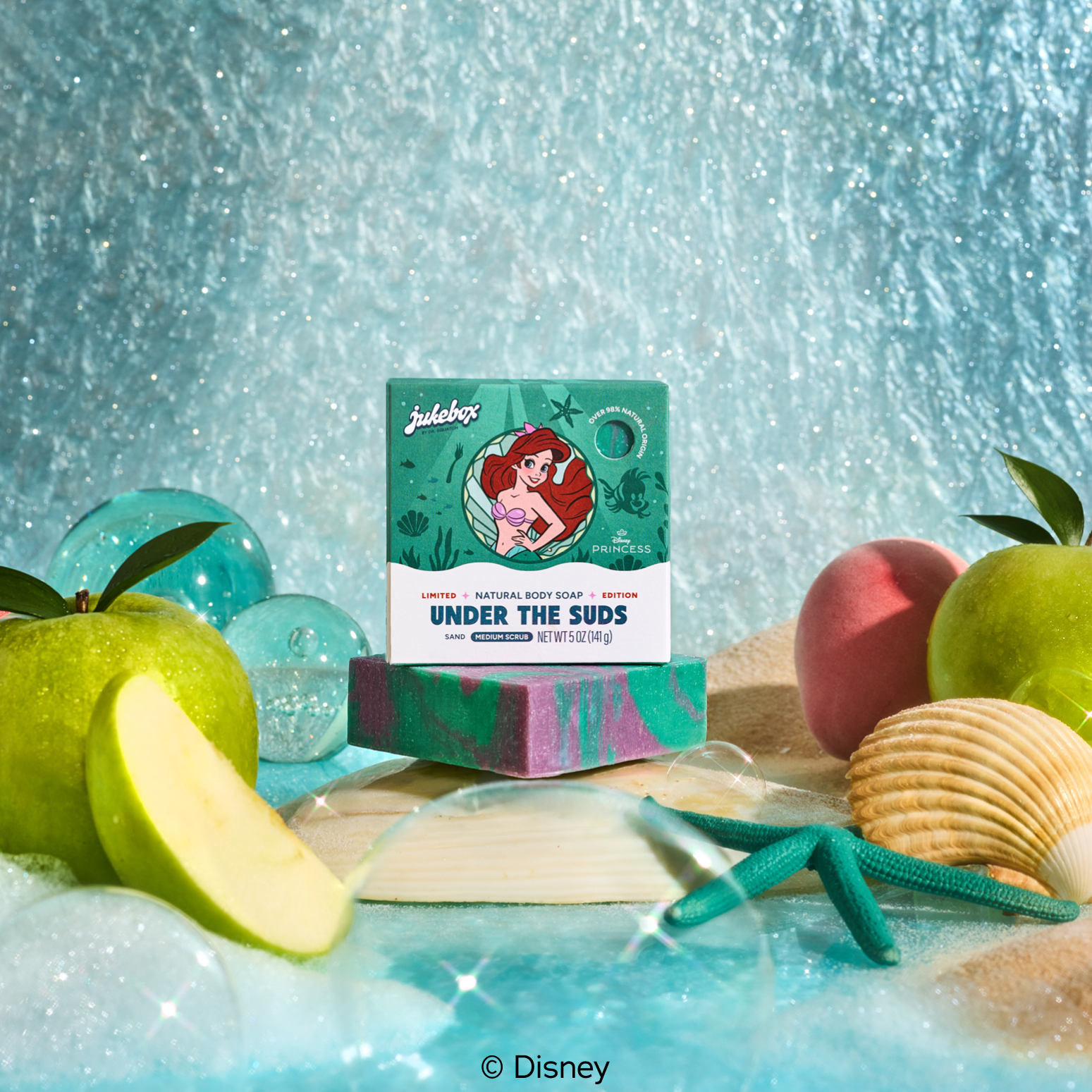 Jukebox Under the Suds 5oz Bar Soap 6 Pack