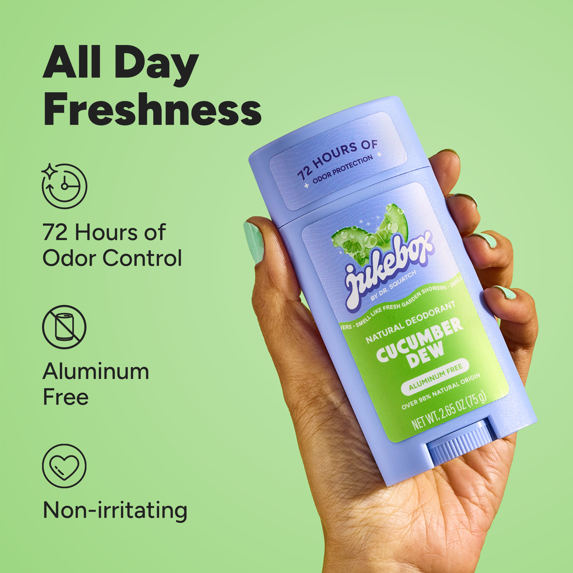 Cucumber Dew Deodorant 6 Units